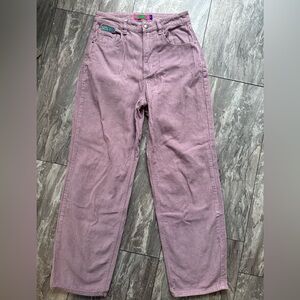 Empyre tori seafog corduroy skate pants light purple oversized baggy size 5